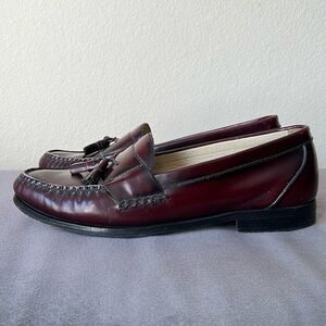 G. H. Bass Augustus mens tassel loafers size 12M slip on shoes leather